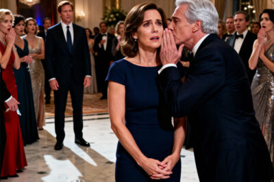 My husband dragged me to the gala to impress the new owner. “Stay back, your dress is embarrassing,” he hissed at me disdainfully. When the billionaire arrived, he completely ignored my husband’s handshake. He walked straight to me, took my hands, and, with tears in his eyes, whispered, “I’ve been searching for you for 30 years… I still love you.” My husband dropped his glass.