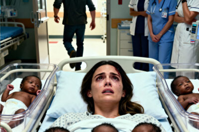 The five babies in the cribs were Black. My husband looked at them once and shouted, “They’re not my children!” Then he left the hospital and never came back. I was left alone holding five newborns, while the nurses whispered and the doors closed behind him. Thirty years later, he stood before us again… and the truth that awaited him shattered everything I thought I knew.