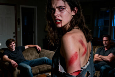 The belt sliced ​​through the air and slammed into my flesh as my brother smirked from the sofa. My parents watched with cold approval, nodding at my pain as if it were deserved. Blood pooled in my mouth as I bit my lip to stifle a scream, and in that instant, a terrifying clarity pierced me, burning and freezing at once. Freedom tastes like revenge.