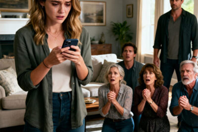 The police reported that my husband had caused an accident and fled the scene. His family knelt before me and begged me to take the blame. As I was on my way to turn myself in, I received a strange message: “Stop the car and check the yard camera…”