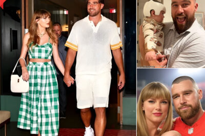 Taylor Swift is melting hearts with her sweet comments about Travis Kelce’s potential as a dad! She thinks he’ll be an amazing father because he’s “so patient and loving”. This isn’t surprising, given how supportive he’s been during her dad’s health scare and how much he adores his niece, baby Finnley