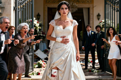 Due to emergency surgery, I was late on my own wedding day. The moment I stepped outside the gate, more than twenty members of my fiancé’s family blocked my path and started shouting, “My son’s already married someone else! Get out of here!” But they didn’t know that…