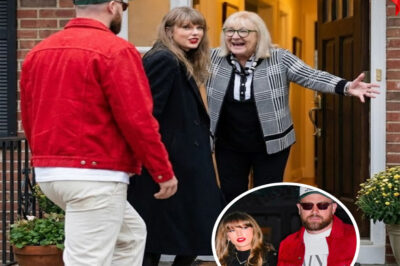 Taylor Swift is getting the family treatment! She’s dining with Travis Kelce’s mom, and sources say it’s a sweet moment in their blossoming romance. This comes after a heartwarming Thanksgiving celebration with both families, where Kelce’s favorite “dinosaur bones” ribs were on the menu, courtesy of Swift’s mom Andrea