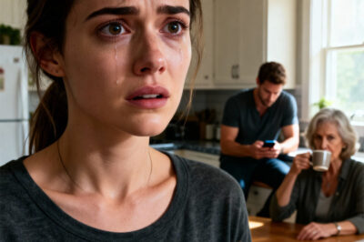 As I stood in the kitchen, having just made his favorite breakfast and holding a positive pregnancy test with trembling hands, my boyfriend looked up from his phone only to say, “Miscarriages are quick. Bad timing. As always.” At that same moment, his mother took a sip of her coffee and added coldly, “He finally realized you’re neither pretty nor smart… just a burden, and now with a belly.”