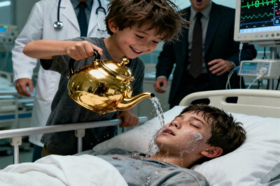 They Gave the Millionaire’s Son Five Days to Live… Then a Poor Little Girl Sprinkled Him With “Strange Water”