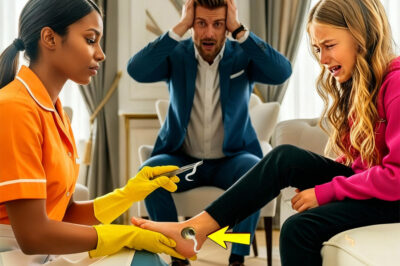 The millionaire’s silent daughter was in terrible pain—until a waitress did something no one expected.