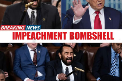 JUST IN: Rep. Al Green (D–Texas) delivered a forceful and dramatic speech on the U.S. House floor, openly calling for the impeachment of President Donald Trump during official proceedings.