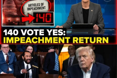 CAPITOL IN FLAMES: Rachel Maddow drops a bombshell, revealing that 140 HOUSE LAWMAKERS are now aggressively pushing toward a TRUMP impeachment move — a development plunging Washington in.