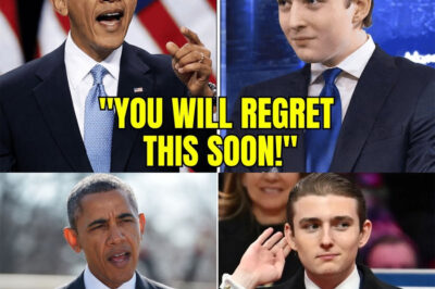 BREAKING: BARRON TRUMP TRIES TO MOCK OBAMA ON LIVE TV — SECONDS LATER, THE ENTIRE ROOM GOES SILENT