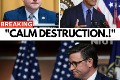 TV TAKEDOWN: MIKE JOHNSON’S “STAY SILENT” ORDER BACKFIRES LIVE — BARACK OBAMA EXPOSES EVERYTHING in Calm, Devastating Dismantling!