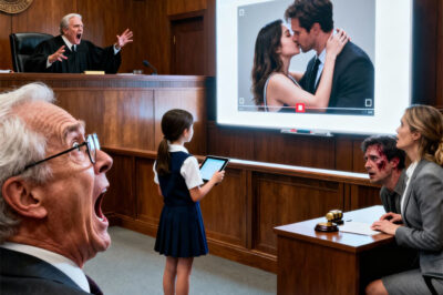 My husband files for divorce, and my 10-year old daughter asks the judge: “May I show you something that Mom doesn’t know about, Your Honor?”