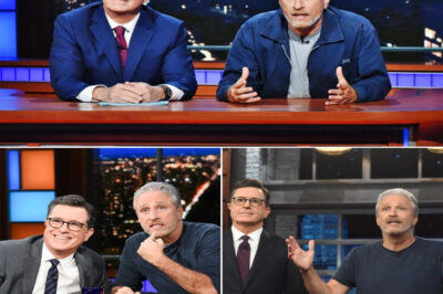 “Jon Stewart’s Explosive Ultimatum to A,pple — ‘Buy Me a Coffin If You Want Silence!’ Sparks Secret Late-Night Rebellion with Stephen Colbert, Sending Hollywood Into Frenzy and Threatening to Topple the Streaming Empire Forever”!