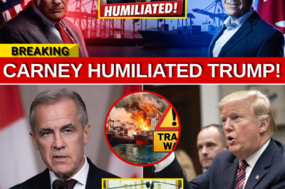 🚨BREAKING: TRUMP OPENLY THREATENS Canada Over Ports — but Carney FLIPS THE SCRIPT, Leaving Him HUMILIATED on the World Stage!