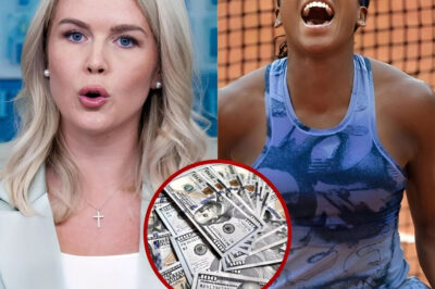 “YOU LOST — NOW PAY UP!” What began as a routine on-air conversation detonated into chaos—and now it’s spiraled into a $50 million legal battle no one saw coming. Coco Gauff has reportedly taken aggressive legal action against Karoline Leavitt and a major network after a live broadcast veered wildly off script.