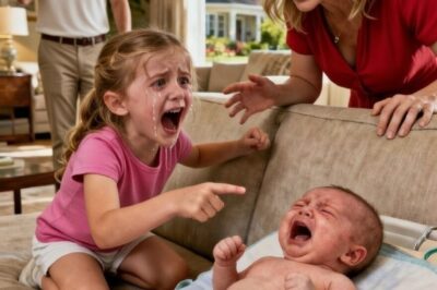 When We Were Watching My Infant Niece, My Six-Year-Old Daughter Called Out, “Mom, Something’s Wrong!” I Ran Over — and Froze. Moments Later, My Husband Carried Her Out of the Room and Dialed 911 With Shaking Hands…