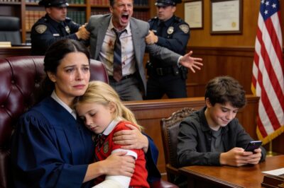 My 11-year-old daughter came home with a shattered arm and dark bruises covering her body. After I raced her to the hospital, I headed straight to the school to confront the bully—only to realize his parent was my ex. The moment he saw me, he burst out laughing. “Like mother, like daughter.