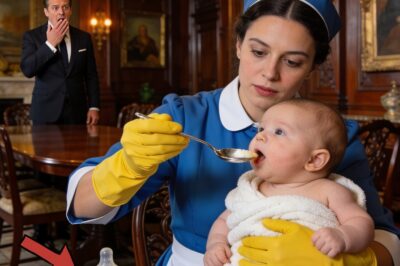 The Millionaire’s Baby Was Fading Day by Day — and No Doctor Had Answers. Only the Housekeeper Noticed the Fatal Detail in His Bottle…