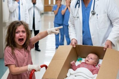 A Doctor Thought It Was Just a Box… Until a Little Girl Said, ‘Mom Was Going to Throw Him Away’ — The ER Went Dead Silent
