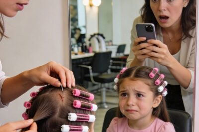 Recently, my 12-year-old daughter wouldn’t stop complaining about a sharp pain behind her neck. I thought it was posture, maybe she slept wrong—until it kept getting worse.So I took her to the salon, hoping a wash and a gentle scalp massage might help her relax. The stylist combed through her hair, chatting like normal… until her hands suddenly stopped.Her face tightened. She leaned closer, parting the hair at the base of my daughter’s neck. Then she looked at me—voice low.“Ma’am… this doesn’t look right.”I turned to the mirror. ..