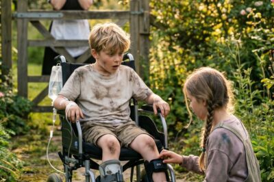 Billionaire’s Son Born Paralyzed for 9 Years – Until This Poor Maid’s 7-Year-Old Daughter Dug Up ONE Thing in the Mud And Reveal Shocking Truth….