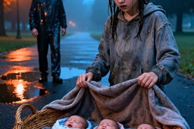 Poor girl finds abandoned triplets… And doesn’t know they are the lost children of a millionaire