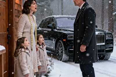 She found them in the snow and raised them as her own. Four years later, a millionaire walked into her small shop and was shocked to see what the girls were wearing…