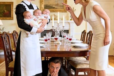 A widowed millionaire hid under the table, and the test that revealed the truth…