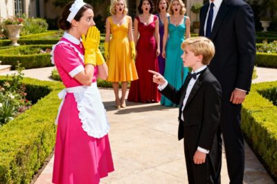 A millionaire told his son to choose a new mother from among 5 rich women… but he chose the poor cleaning lady!