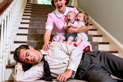 After falling down the stairs, the millionaire pretended to be unconscious—what the nanny did next brought him to tears