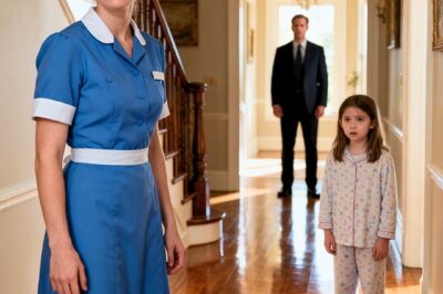 I was the twelfth nanny hired to care for a millionaire’s eight-year-old daughter. Every one before me had walked out within weeks. “No one can last with her,” the butler warned. But that first night, she looked straight at me and whispered, “You’ll leave too… won’t you?” I stopped cold. Because what I saw in her eyes wasn’t cruelty — it was a secret powerful enough to make me stay.