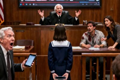 My husband files for divorce, and my 10-year old daughter asks the judge: “May I show you something that Mom doesn’t know about, Your Honor?”