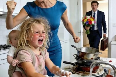 After Their Mother’s ᴅᴇᴀᴛʜ, Two Sisters Are Forced to Scrub 50 Pots by Their Stepmother… Until Their Billionaire Father Sees Everything