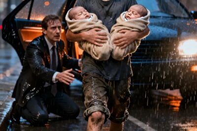 A Billionaire Spotted a Boy in the Rain Holding Twin Babies—And What He Discovered Touched Him More Than All His Fortune