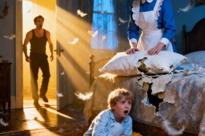 Every night, the millionaire’s young son would wake up screaming in terror… until the nanny finally unzipped his pillow and uncovered a truth no one saw coming.
