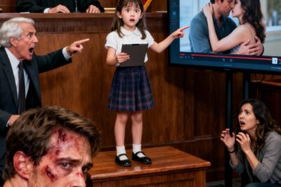 My husband filed for divorce… and my 10-year-old daughter asked to show the judge a secret video. The entire courtroom was stunned.
