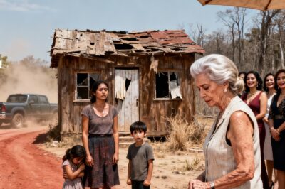 They gave her a ruined shack to humiliate her, not knowing that under that floor slept the truth that would make her the owner of everything they wanted to take from her.