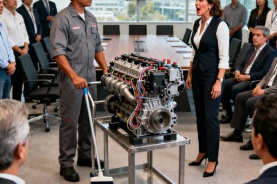 “REFIX THIS ENGINE AND I’LL MARRY YOU” —The CEO mocked the mechanic… BUT HE…