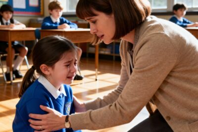 A 6-year-old girl refused to sit for days. When she fell in gym class, she begged, “Please don’t tell!” I lifted her shirt and saw the marks. “The chair has nails,” she whispered. Her uncle said judges were his friends. I dialed 911, thinking I was saving her, not knowing I had just started a war….