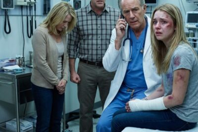 My stepfather beat me every day as a form of entertainment. One day, he broke my arm, and when I was taken to the hospital, my mother said, “It was because he accidentally fell off his bicycle.” As soon as the doctor saw me, he picked up the phone and called 911.