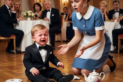 He was breaking plates in a fancy restaurant, and not even his millionaire father could stop him. Until a waitress approached him and taught him a lesson money can’t buy.