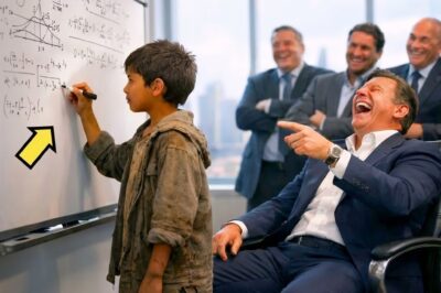 “YOUR CALCULATIONS ARE WRONG…” SAID THE POOR BOY. THE MILLIONAIRE LAUGHED… BUT WAS LEFT STUNNED.
