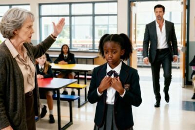 A CEO Visits His Adopted Black Daughter’s School at Lunch—What He Witnessed in the Cafeteria Stopped Him Cold and Triggered a Confrontation No One Expected
