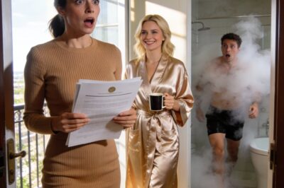 My flight was canceled, so I came home early. When I opened the door, a woman in my robe smiled and said, ‘You’re the realtor, right?’ I nodded and stepped inside—because the truth was about to reveal itself