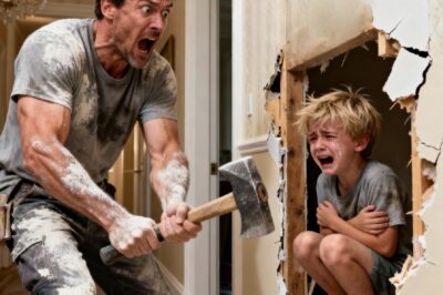 CRYING WAS HEARD FROM THE WALL OF THE MANSION — FATHER BREAKS THE PLASTER AND FINDS THE IMPOSSIBLE