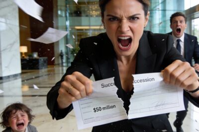 The Bank Manager TEARS UP The CHECK Of A Little Boy… Seconds Later, Her Blood Ran Cold When She Realized Who Was Standing Behind Him…