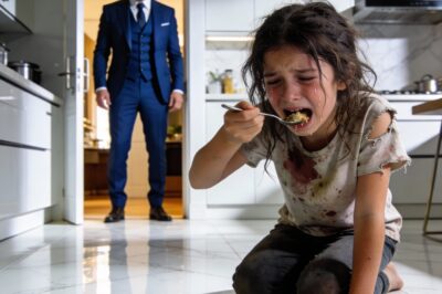 Millionaire finds his daughter eating the dog’s food—and is horrified to learn the reason…