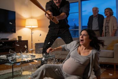 “My husband h!t me while I was pregnant as his parents laughed… but they didn’t know one message would destr0y everything.”