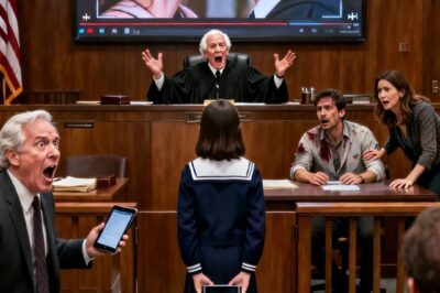 “My husband is filing for divorce and my 10-year-old daughter asks the judge: ‘Can I show you something Mom doesn’t know about, Your Honor?’. The judge nodded. When the video started, the entire courtroom froze in silence.”