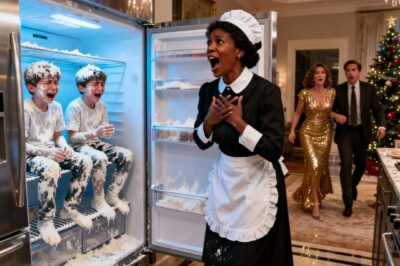 A billionaire’s girlfriend locked two boys in a freezer, but the black maid’s revelation turned the mansion upside down.
