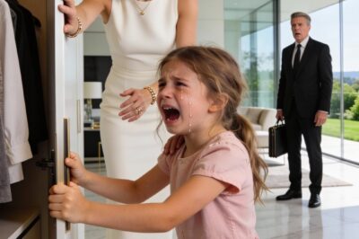 HE HEARD HIS DAUGHTER BEGGING FROM A CLOSET AT 2 A.M., AND UPON RETURNING HOME, HE DISCOVERED THE CRUEL TRUTH HIS WIFE WAS HIDING…